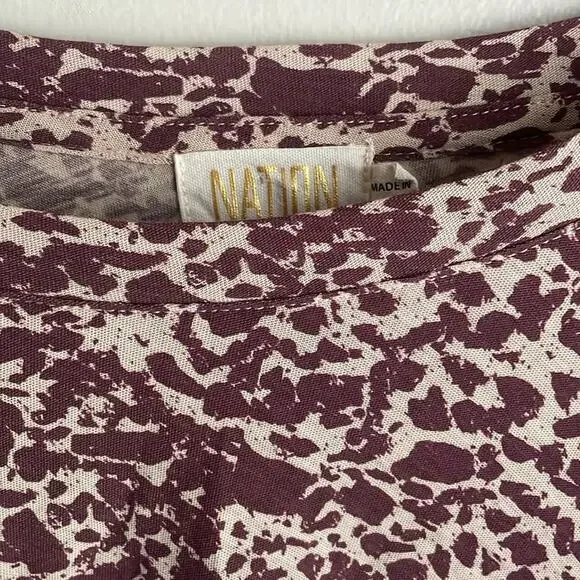 Nation LTD Journey Tee Top Pink Masquerade